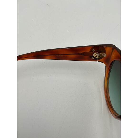 Gucci Tortoiseshell Brown Acetate Cat-Eye Sunglasses Size OS - Picture 5 of 6
